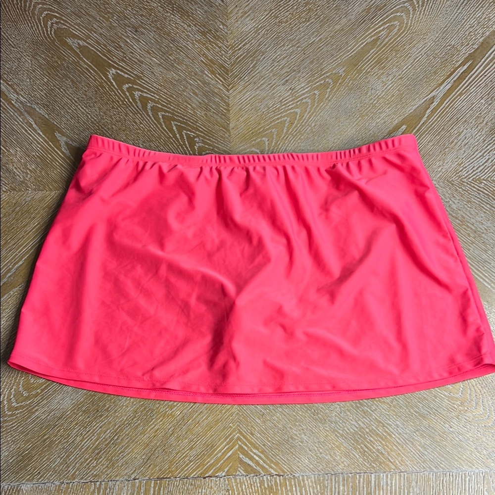 ST. JOHN BAY Plus Size Mini Swim Skort Athletic Resort Wear 14